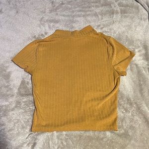 Its is a deep yellow and its a medium from bozzolo